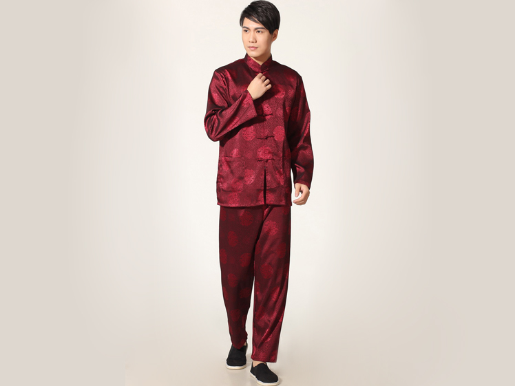 Tai Chi Clothing Long-sleeve Casual Style Linen Suit